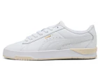 Puma Women's Jada Classic Sneakers - Puma White/Puma Gold/Alpine Snow