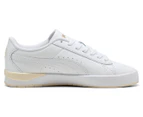 Puma Women's Jada Classic Sneakers - Puma White/Puma Gold/Alpine Snow