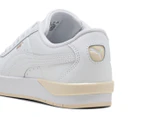 Puma Women's Jada Classic Sneakers - Puma White/Puma Gold/Alpine Snow