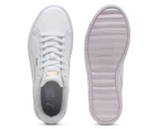 Puma Women's Jada Classic Sneakers - Puma White/Puma Gold/Lilac Frost