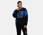 St. Goliath Men's Baseline Crew Sweatshirt - Blue/Black