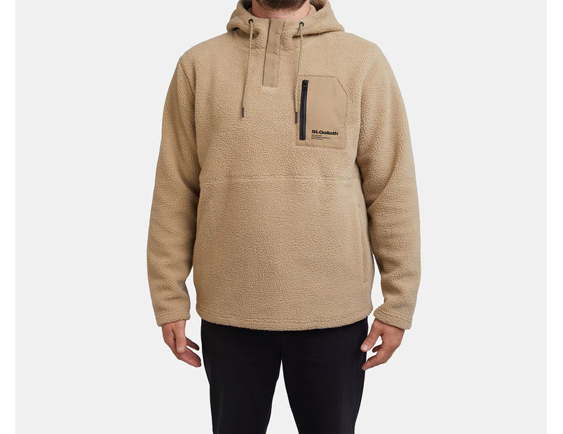 St. Goliath Men's You Yangs Hooded Jumper - Sand