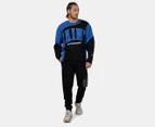 St. Goliath Men's Baseline Crew Sweatshirt - Blue/Black