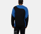 St. Goliath Men's Baseline Crew Sweatshirt - Blue/Black