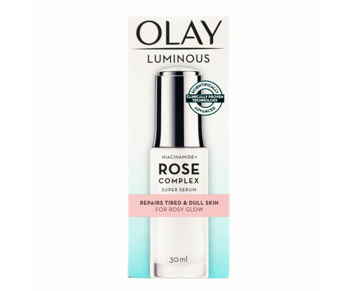 Olay Luminous 30ml Niacinamide & Rose Complex Super Serum Womens Skin Care