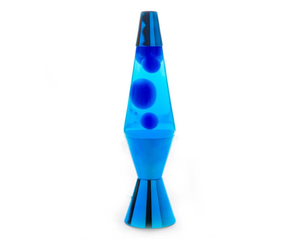 Diamond Lava Metallic Motion Lamp (Blue-Blue-Blue)