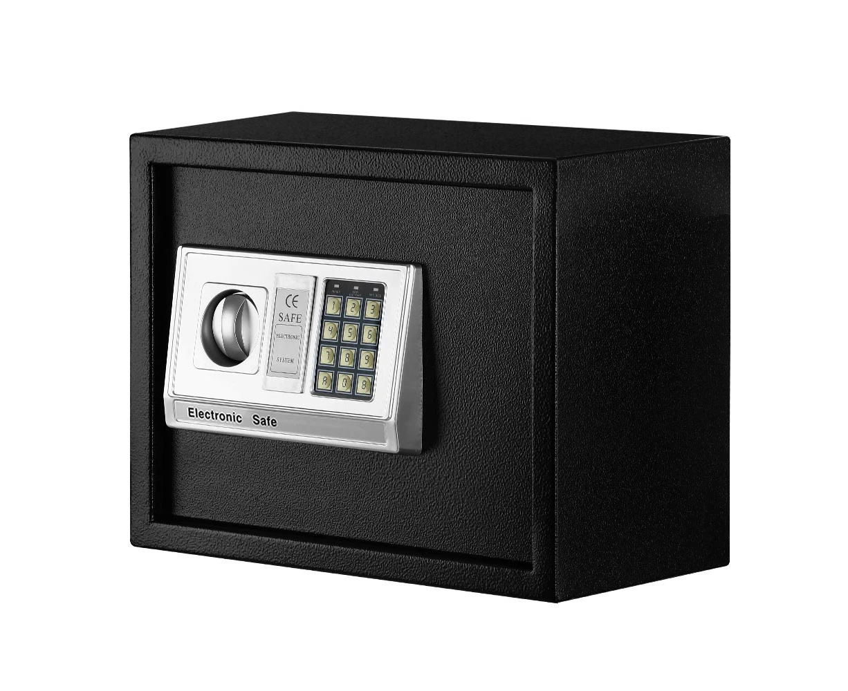 20L Home Office Digital Safe Security Box Cash Jewelry Document Storage Alarm