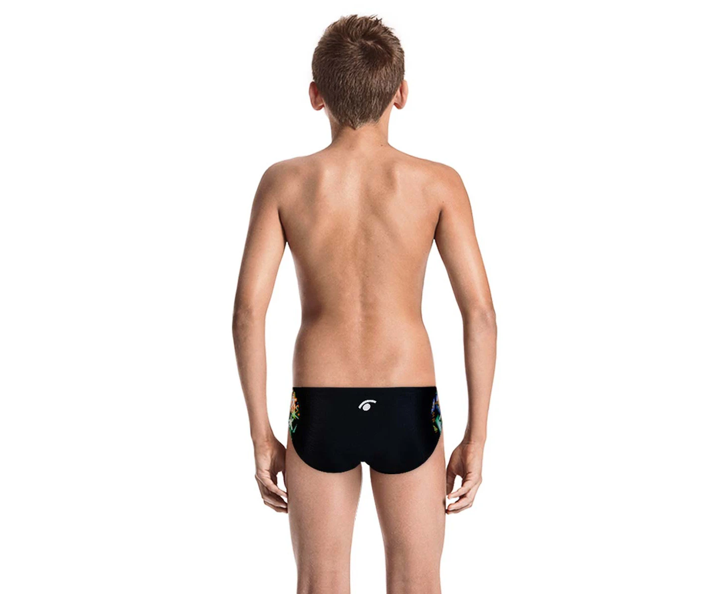 Jaked Boy's Manga Briefs - Black