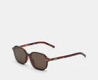 Levi's Unisex LV4157CS Clip-On Sunglasses - Havana/Brown