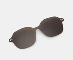 Levi's Unisex LV4157CS Clip-On Sunglasses - Havana/Brown