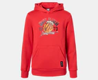 Puma Boys' Basketball Graphic Booster Hoodie - For All Time Red