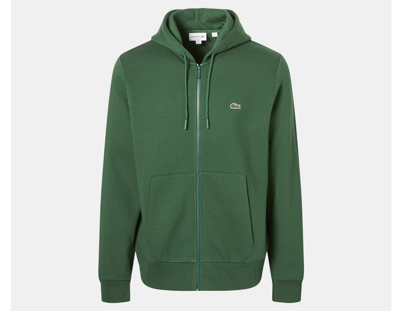 Lacoste Men's Core Zip-Up Hoodie - Green