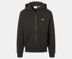 Lacoste Men's Core Zip-Up Hoodie - Black