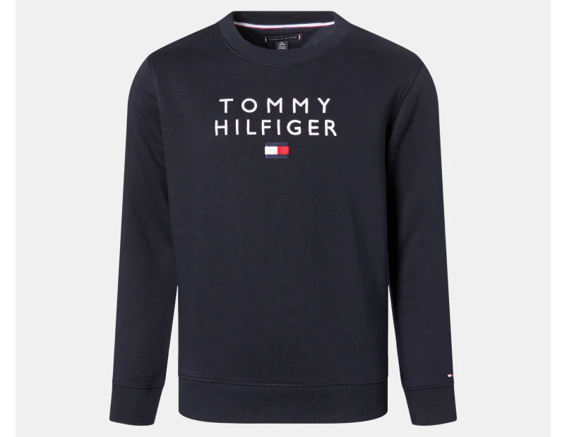 Tommy Hilfiger Boys' Core Logo Sweatshirt - Desert Sky