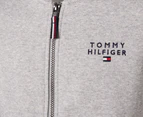 Tommy Hilfiger Boys' Stacked Full-Zip Hoodie - Grey