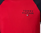 Tommy Hilfiger Boys' Colourblock Raglan Tee / T-Shirt / Tshirt - Desert Sky