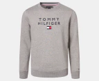 Tommy Hilfiger Boys' Core Logo Sweatshirt - Grey