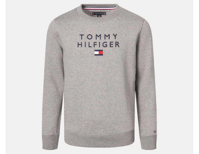 Tommy Hilfiger Boys' Core Logo Sweatshirt - Grey