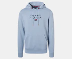 Tommy Hilfiger Men's Stacked Hoodie - Daybreak Blue