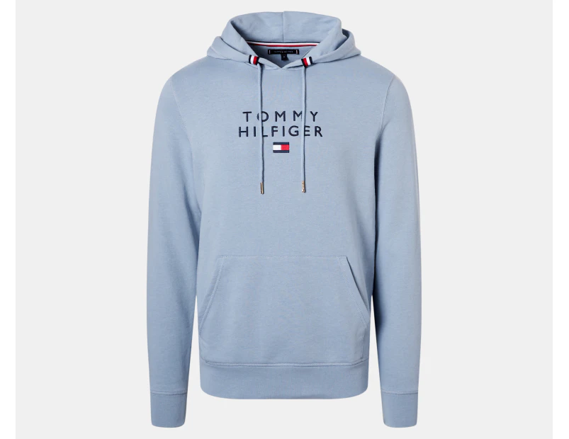 Tommy Hilfiger Men's Stacked Hoodie - Daybreak Blue