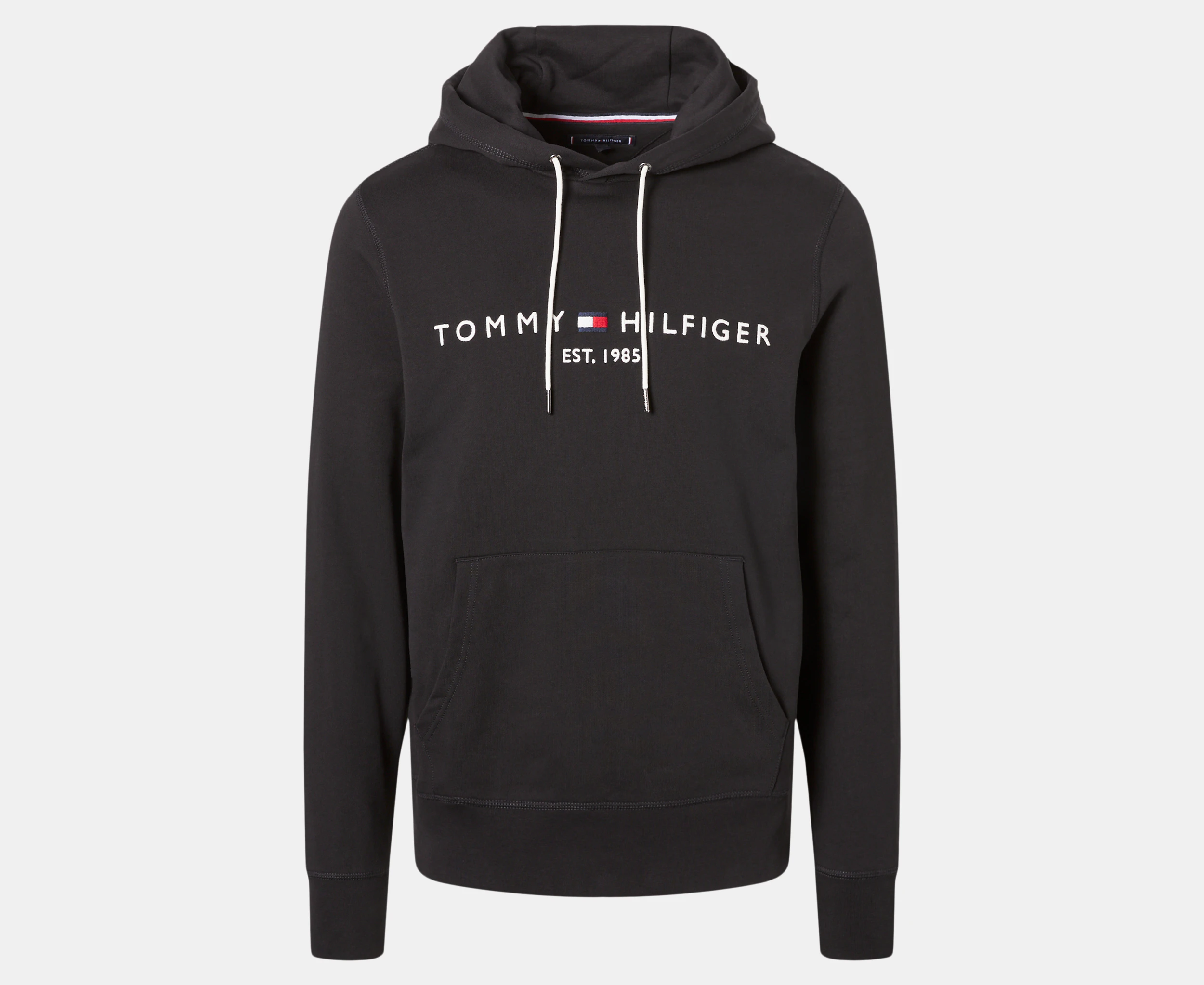 Tommy Hilfiger Men's Tommy Logo Hoodie - Black