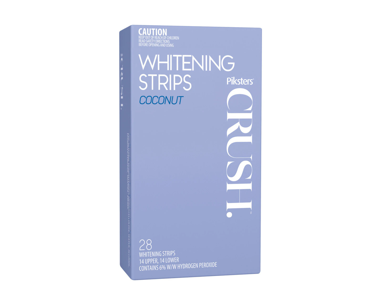 Piksters(R) CRUSH(R) Whitening Strips Coconut 28pk