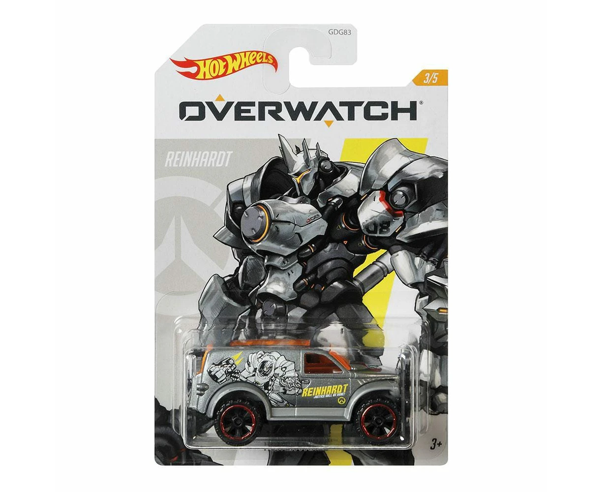 Hot Wheels Overwatch Reinhardt Power Panel 1:64 Diecast Car