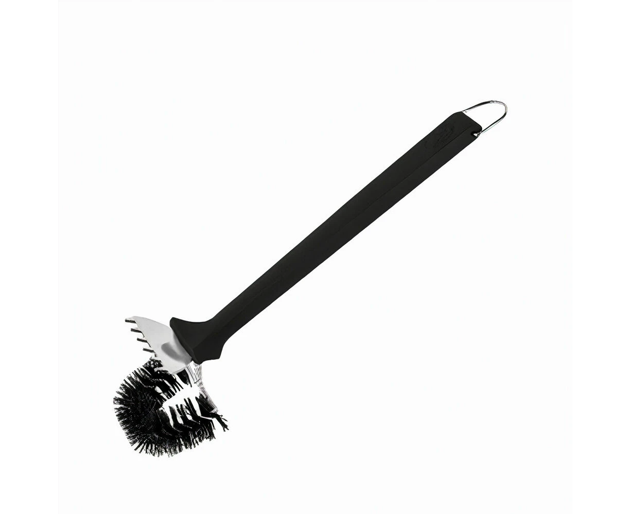 Coleman Palmyra Twisted Bristle Brush w/ Scraper Grill Cleaning Tool 40x12cm