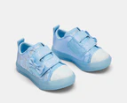 Skechers Toddler Girls' Twinkle Toes: Twinkle Sparks Ice Heather So Fly Light-Up Sneakers - Light Blue