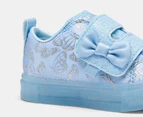 Skechers Toddler Girls' Twinkle Toes: Twinkle Sparks Ice Heather So Fly Light-Up Sneakers - Light Blue