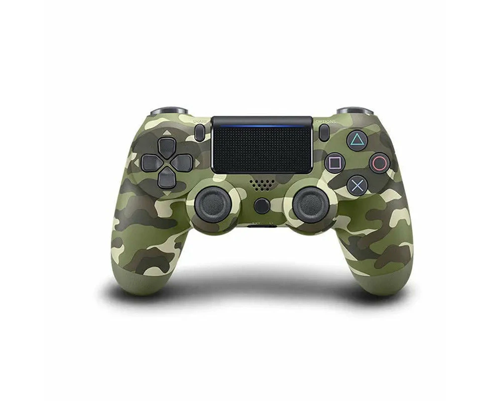 PS4 DualShock Wireless Controller Bluetooth For Sony Playstation 4 Compatible - Green Camo