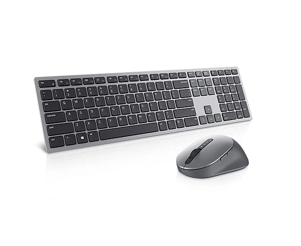 Dell Premier Multi-Device Wireless Keyboard and Mouse - Grey