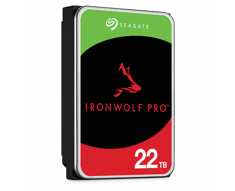 Seagate IronWolf Pro 22TB 3.5" SATA NAS Hard Drive [ST22000NT001]