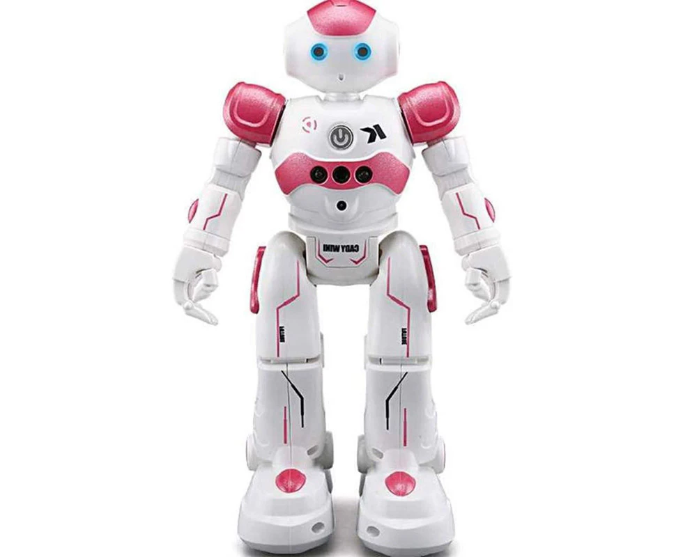 Winmax RC Robot Toys Gesture Sensing Smart Robot Toy for Kids Christmas Birthday Gift-Pink