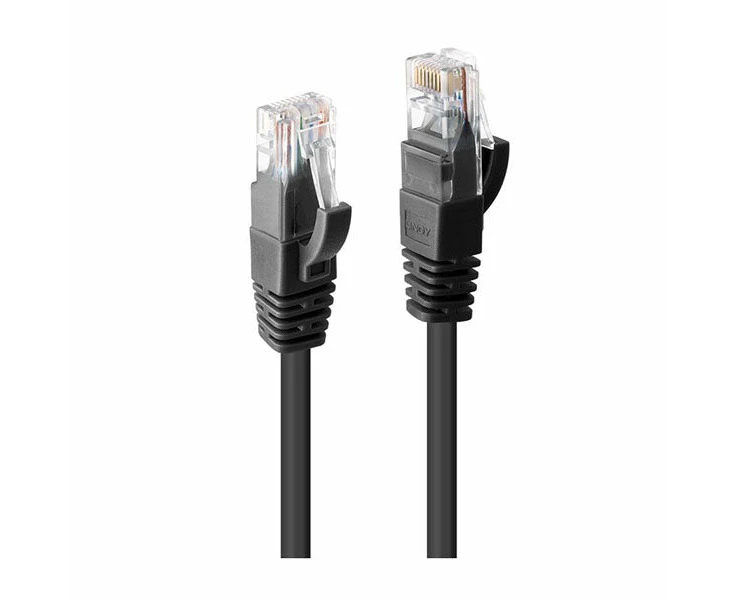 Lindy 5M Cat6 Gigabit Network Cable Black