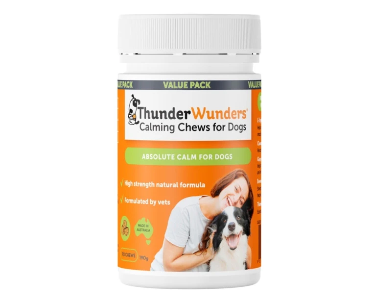 Thunderwunders Calming Chews for Stressed and Anxious Dogs 190g Value Pack