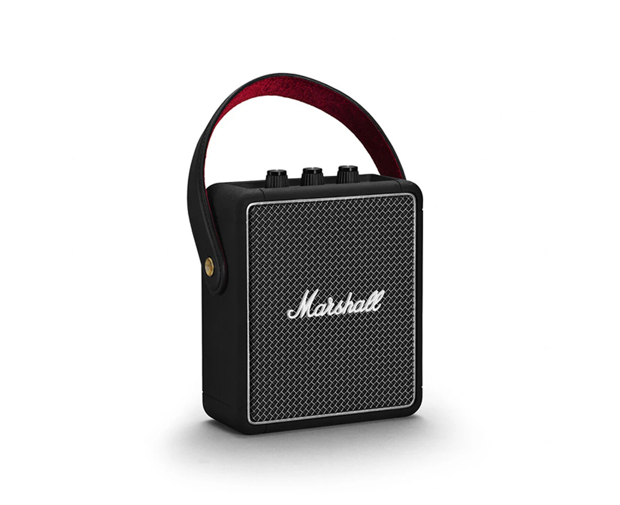 Marshall Stockwell II Portable Bluetooth Speakers For Mobile Phones Black/Brass