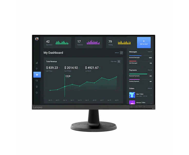 Lenovo Thinkvision C24 40 75Hz Freesync Fhd Monitor