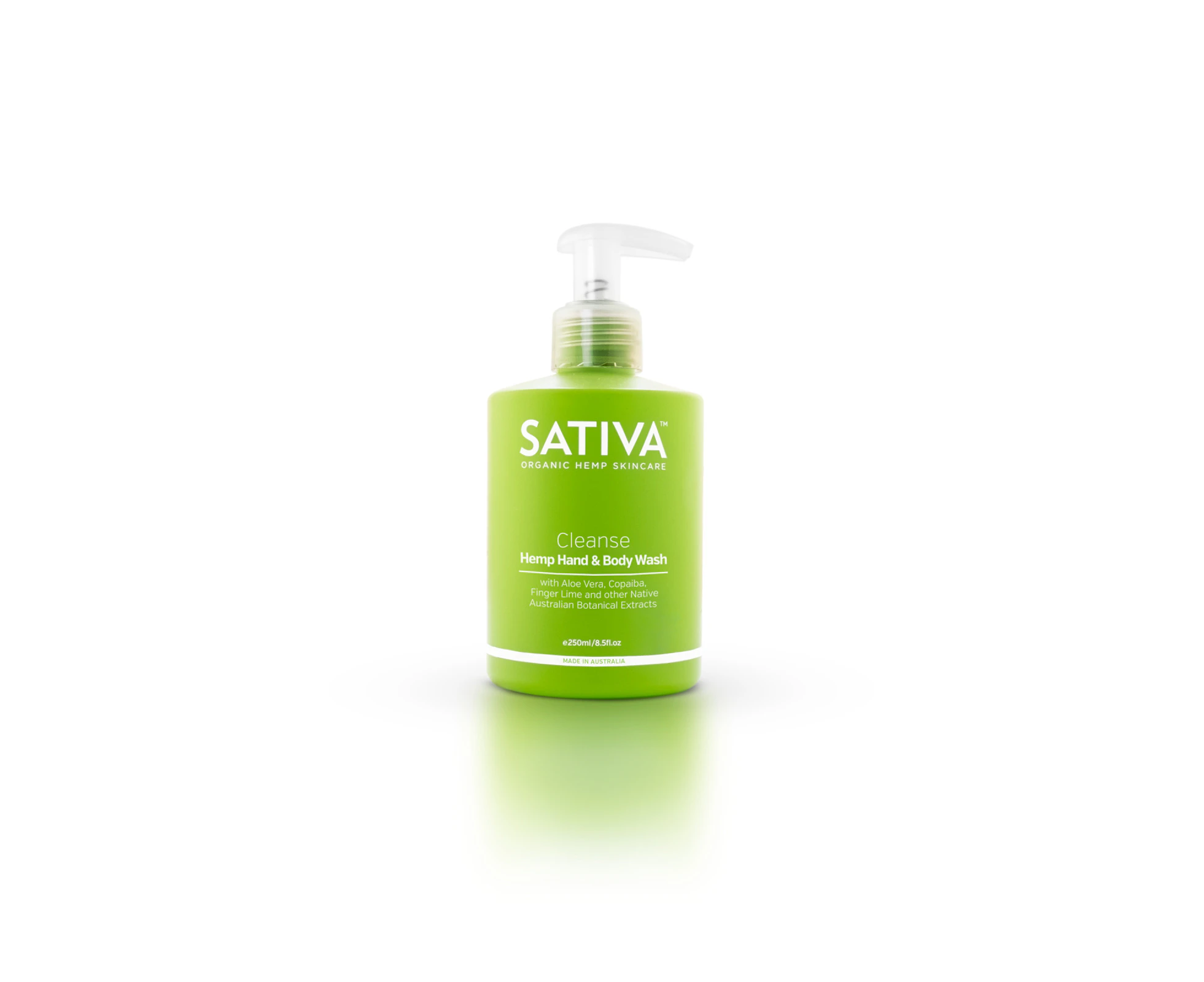 SATIVA CLEANSE Organic Hemp Hand & Body Wash