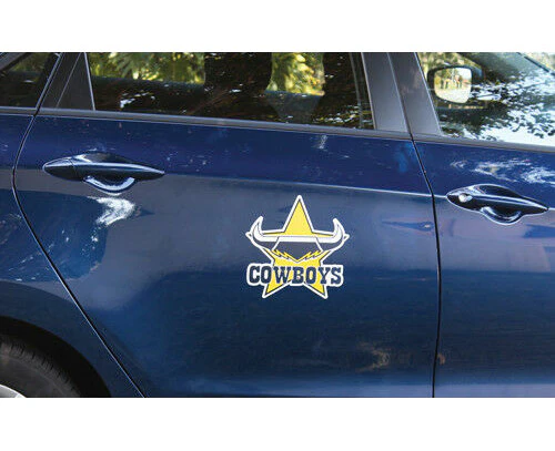 NRL Mega Decal - North Queensland Cowboys - Car Sticker 250mm