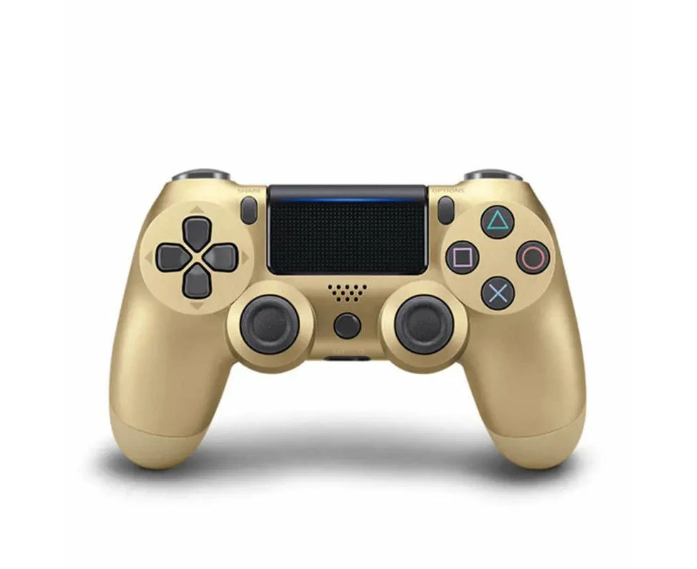 PS4 DualShock Wireless Controller Bluetooth For Sony Playstation 4 Compatible - Gold