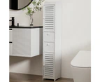 Artiss Bathroom Toilet Storage Cabinet Laundry Tallboy Cupboard