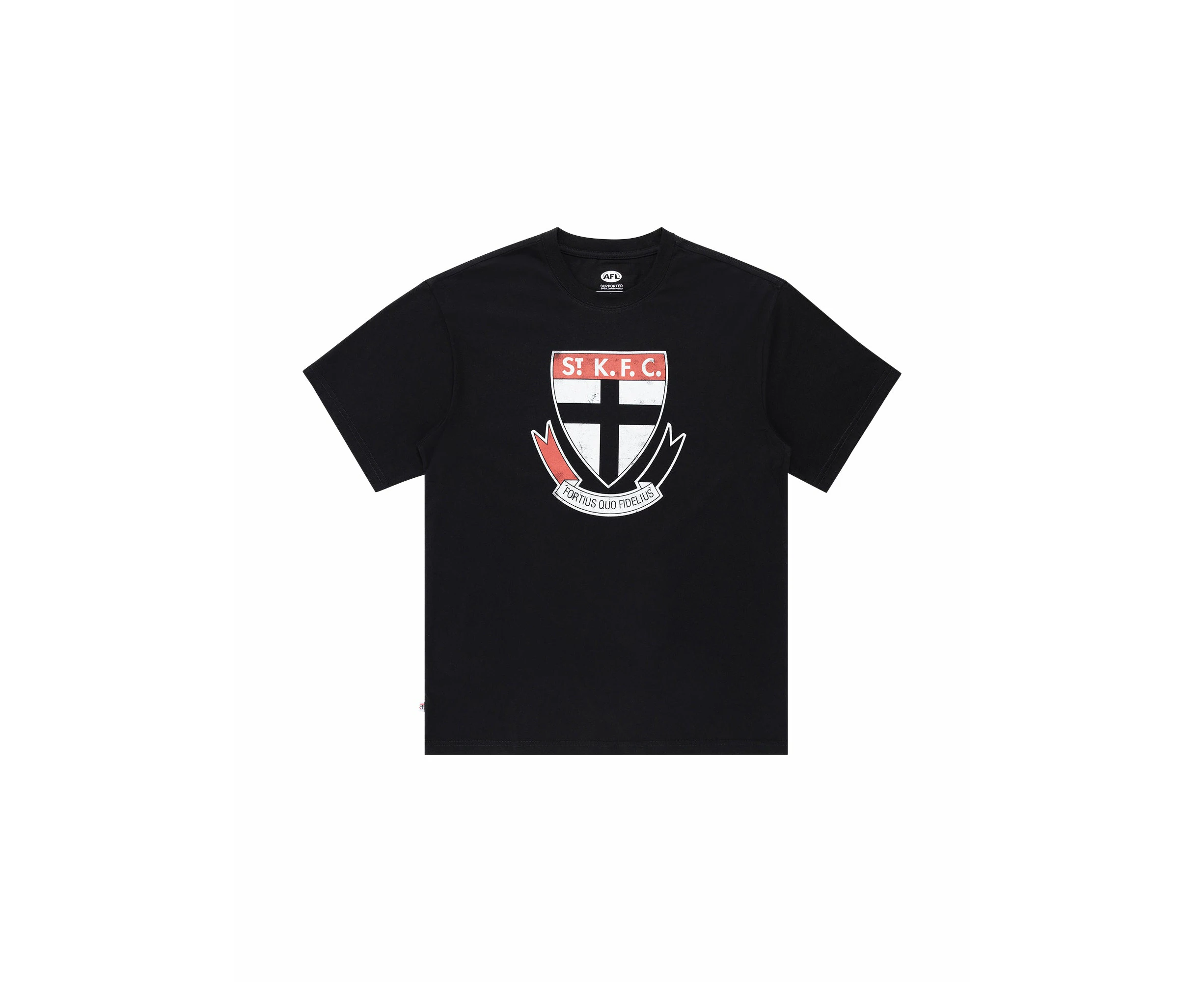 St Kilda Saints AFL Footy Mens Core Logo Tee