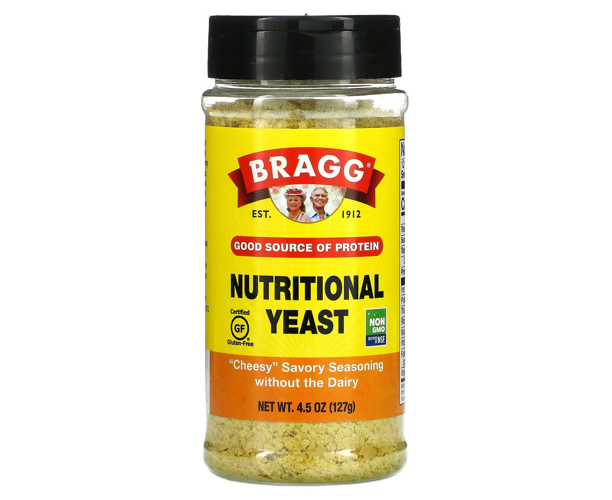 Bragg, Nutritional Yeast, 4.5 oz (127 g)