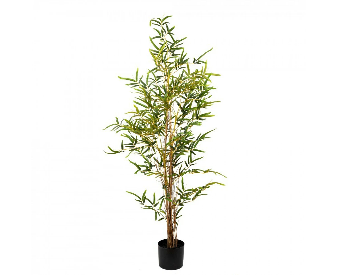 130cm Potted Bamboo Tree Artificial Plant Fake Tropical Home Decor