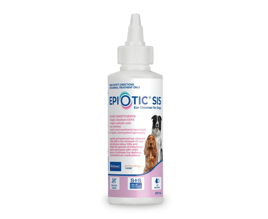 Epiotic Sis 237ml Dog Ear Cleanser by Virbac