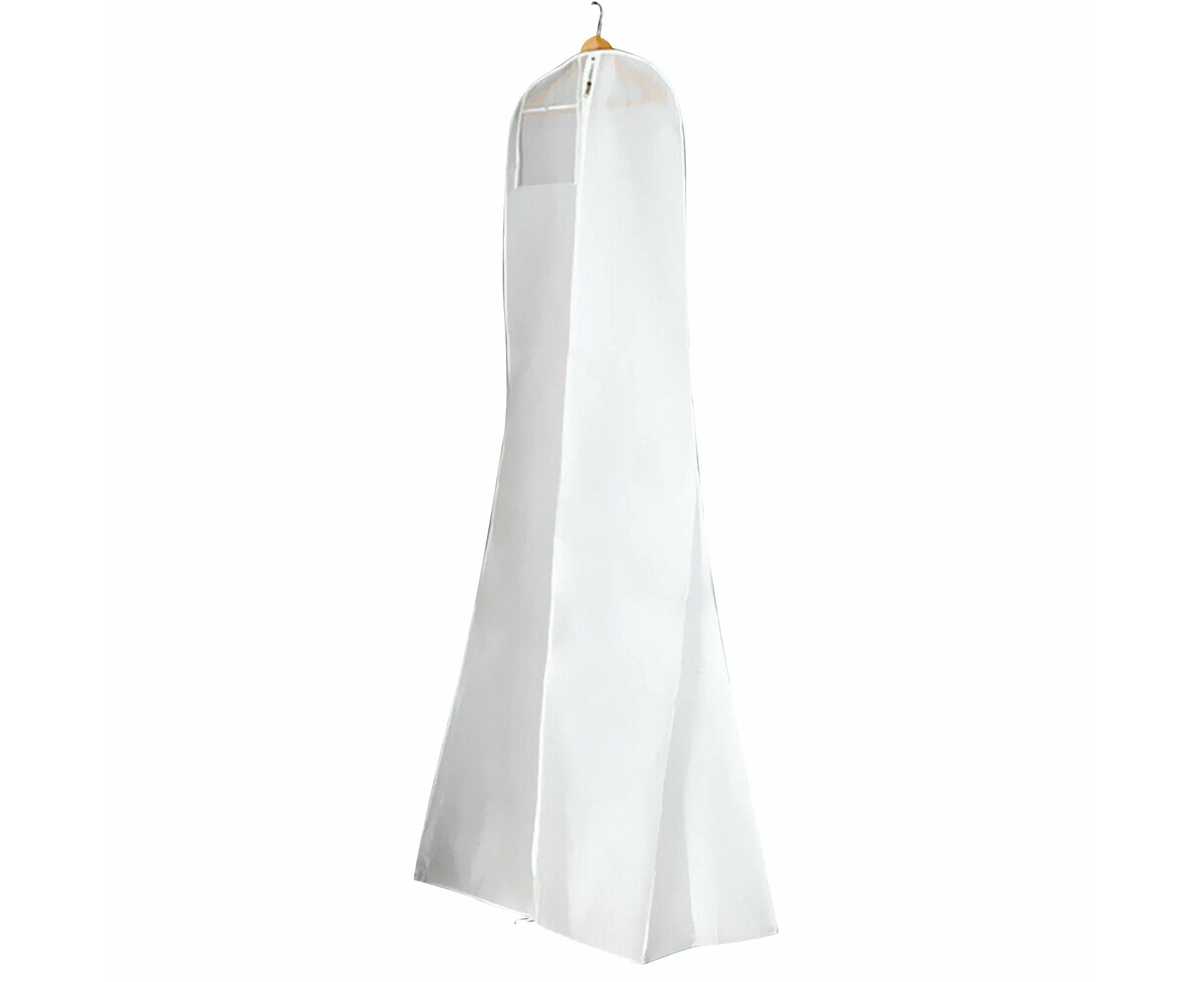 White Extra Large Wedding Dress Bridal Gown Garment Breathable Cover Storage Bag