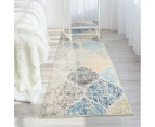 Marlow Floor Rug Hallway Runner Washable Soft Plush Carpet Non Slip 180X60cm