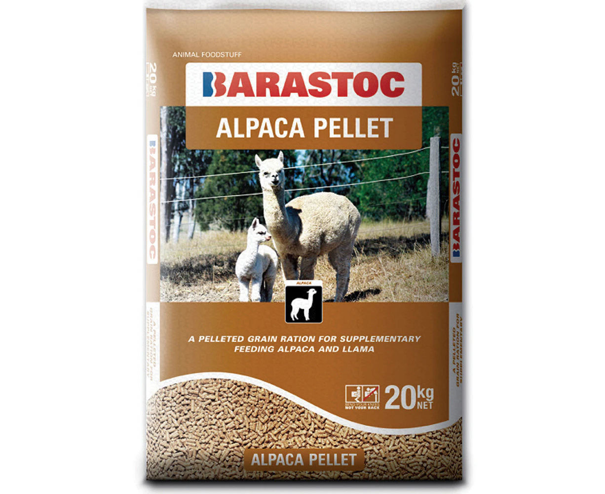 Barastoc Alpaca Pellets Grain Maintenance Food Llama 20kg