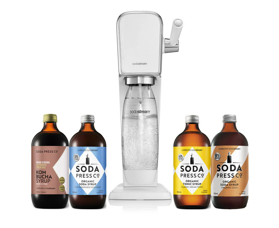 SodaStream ART with Flavours - White